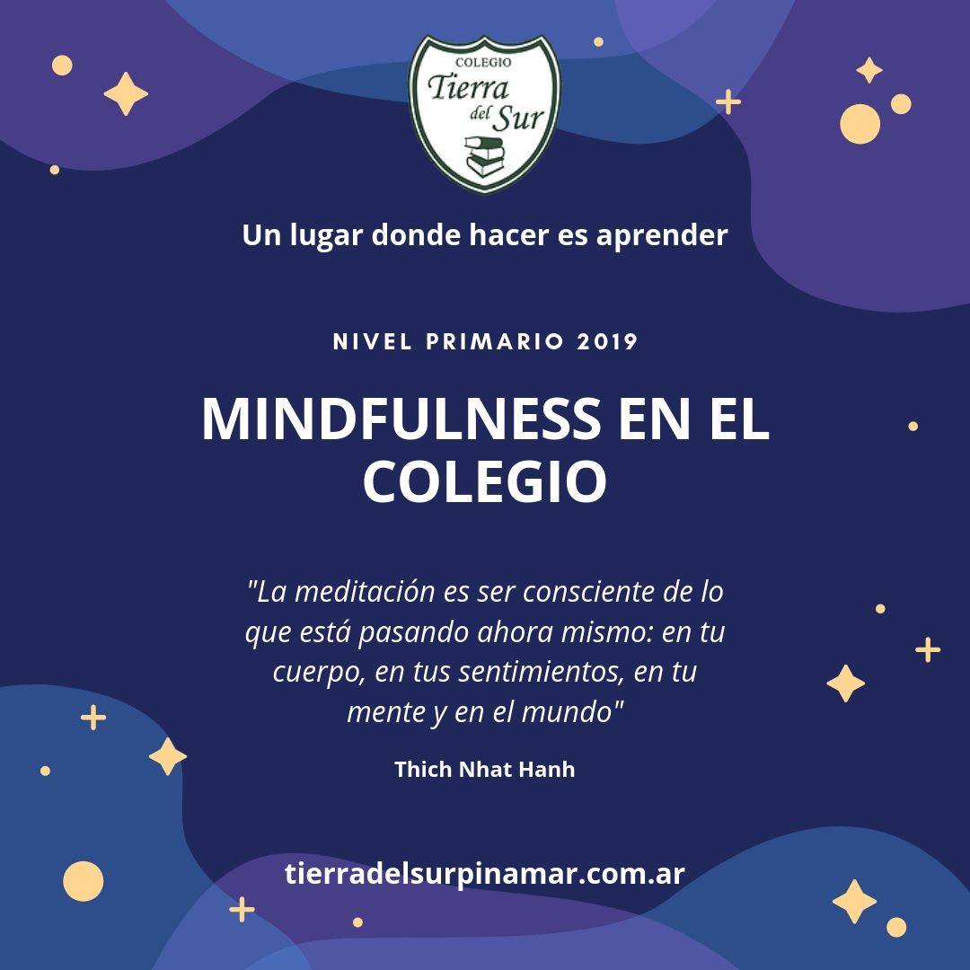 Capacitación en meditación mindfulness-Nivel-Primario- Colegio Tierrra del Sur
