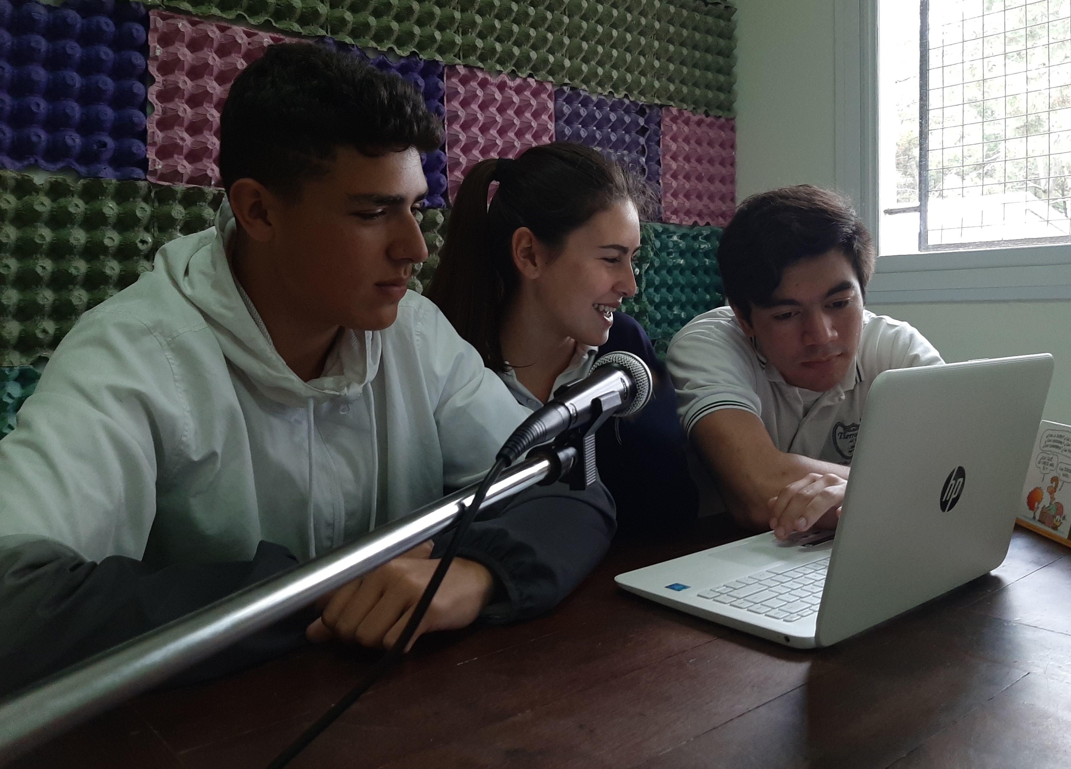 Radio en Colegio Tierra del Sur en Pinamar