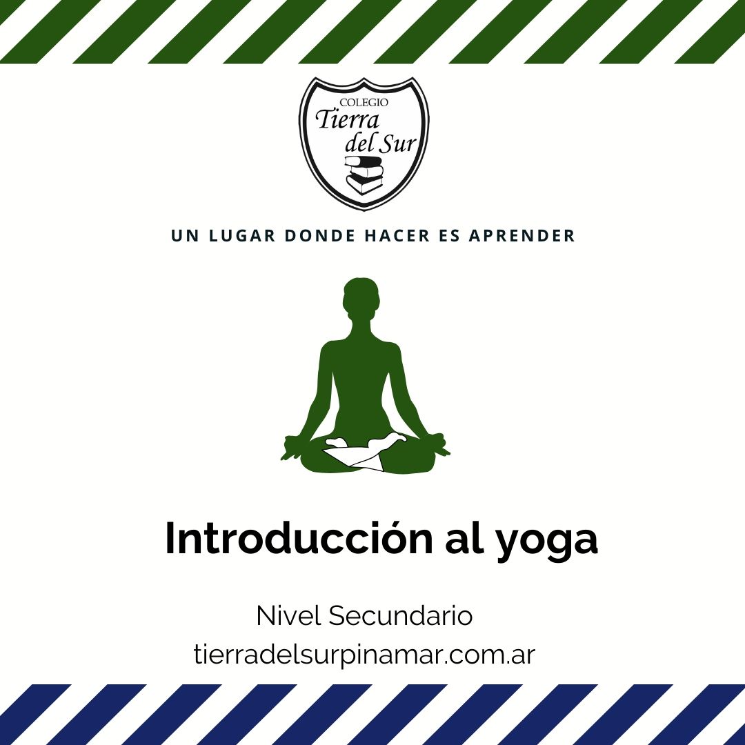 Introduccion al yoga en Colegio Tierra del Sur Pinamar